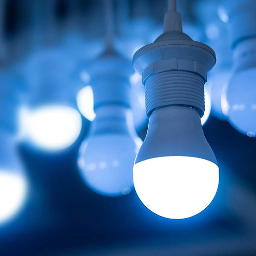 What are the savings from LED lighting?