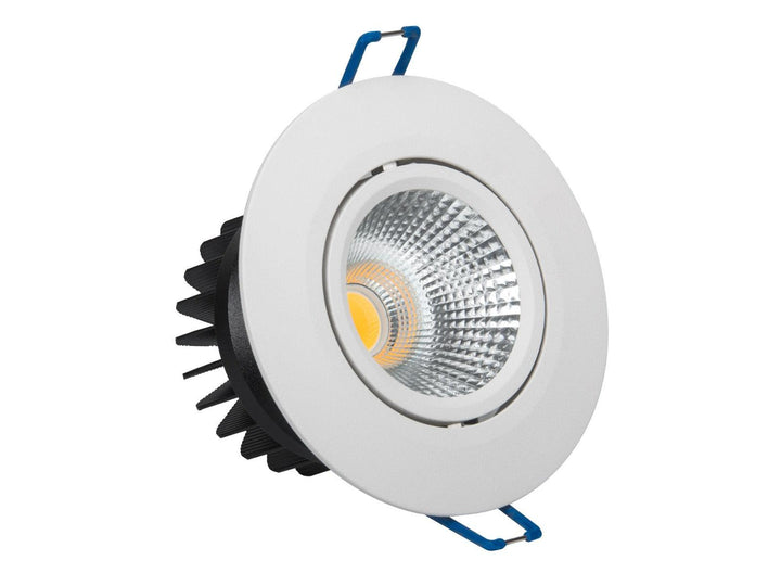 White 7w COB Tilt Down Light