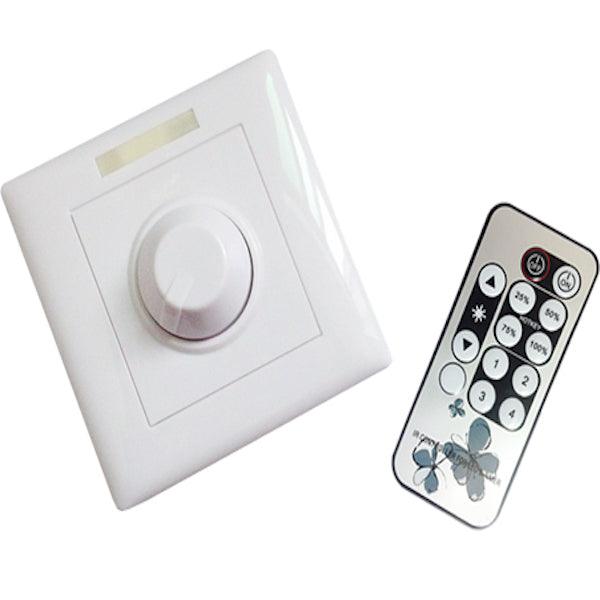 0-10v Remote control wall dimmer and remote