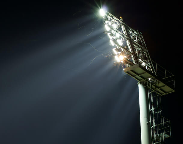 A guide to the best floodlights for sporting grounds