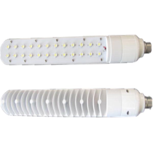 Top and bottom of the  white LED 32-watt SOX Lamp 